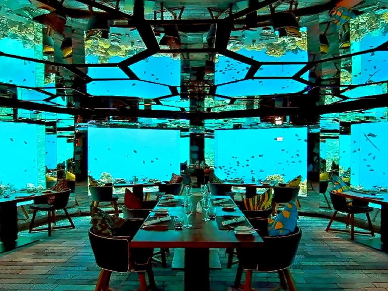Underwater Restaurant Dining
