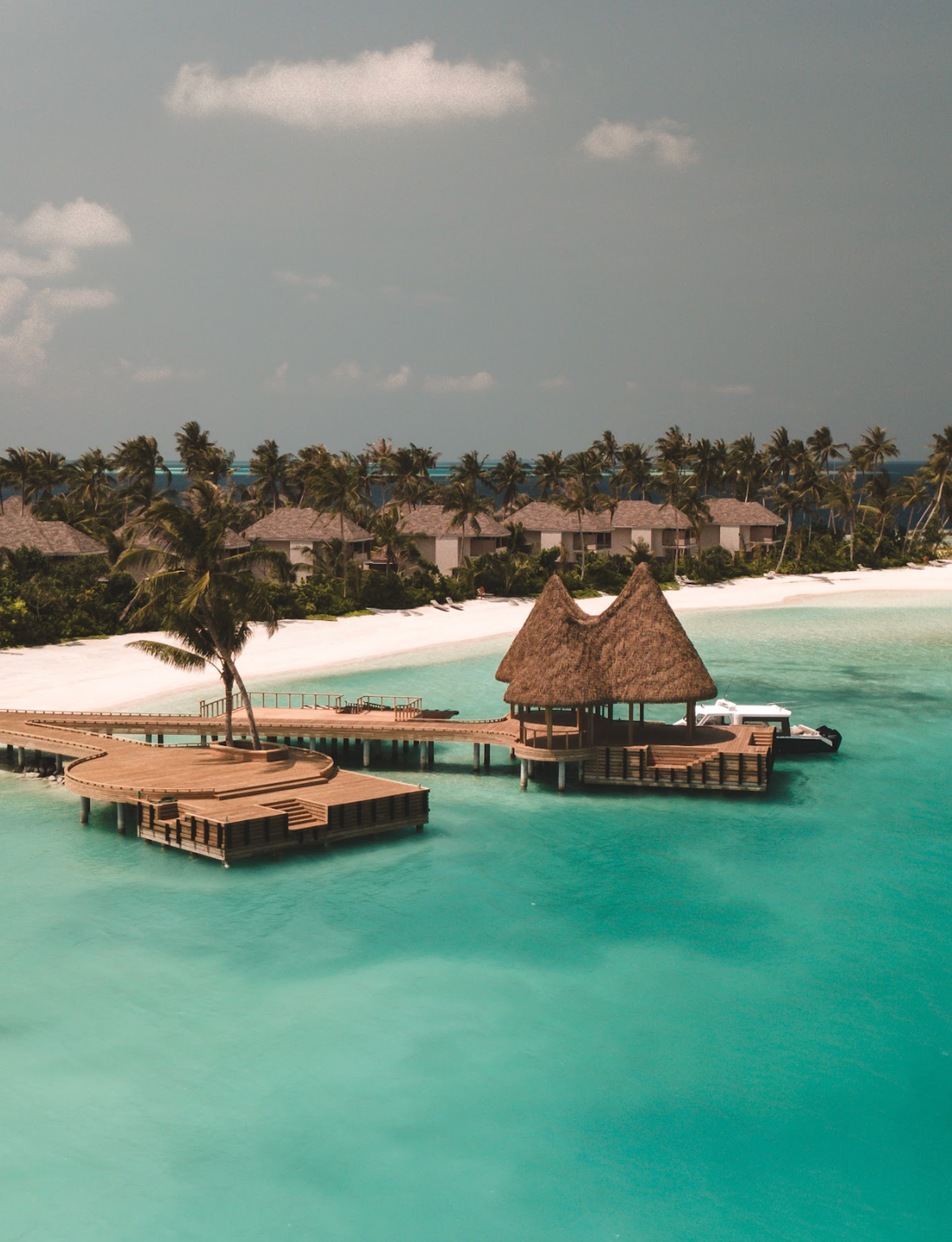 Maldives luxury resort